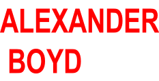 ALEXANDER  BOYD