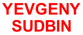 YEVGENY  SUDBIN